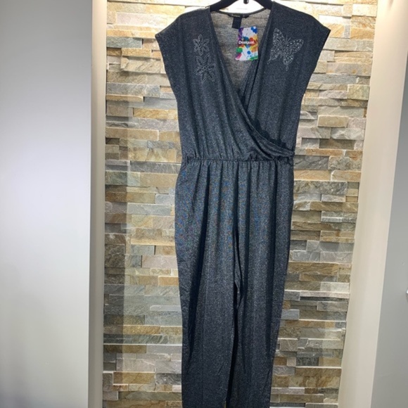 Desigual Irene Metallic Jumpsuit - Picture 3 of 6